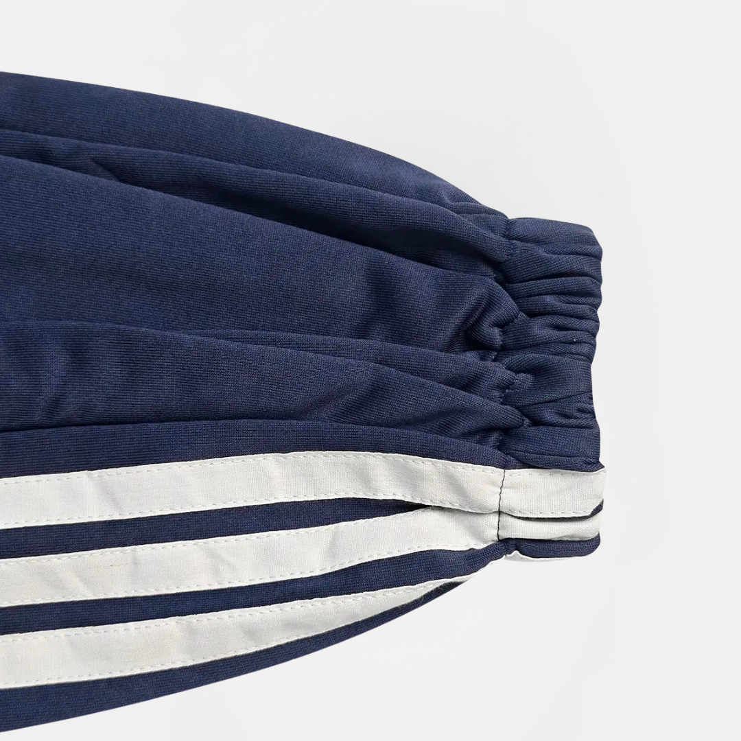 Women's Zip Front Stand Collar Contrast Stripe Balloon Overall
