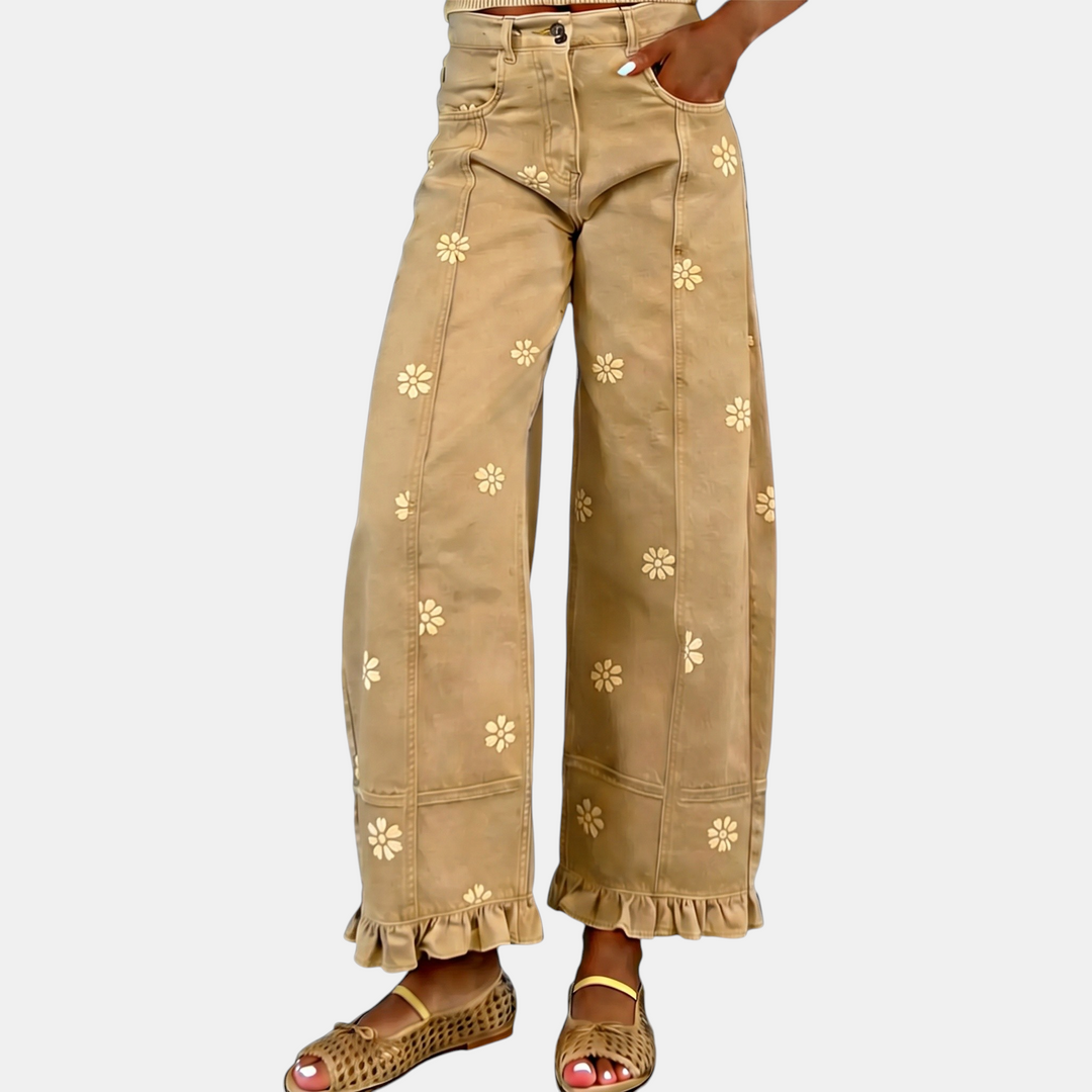 Khaki Floral