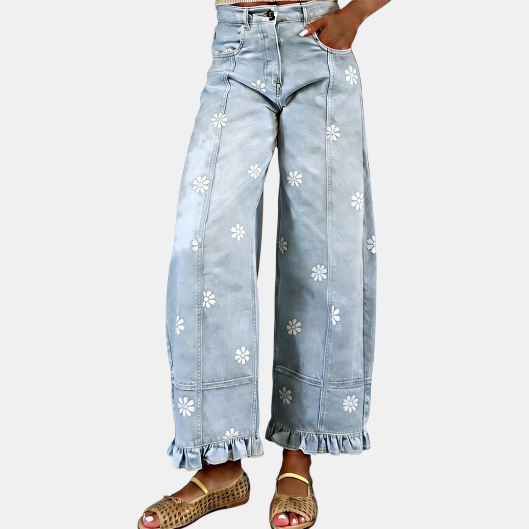 Light Blue Floral