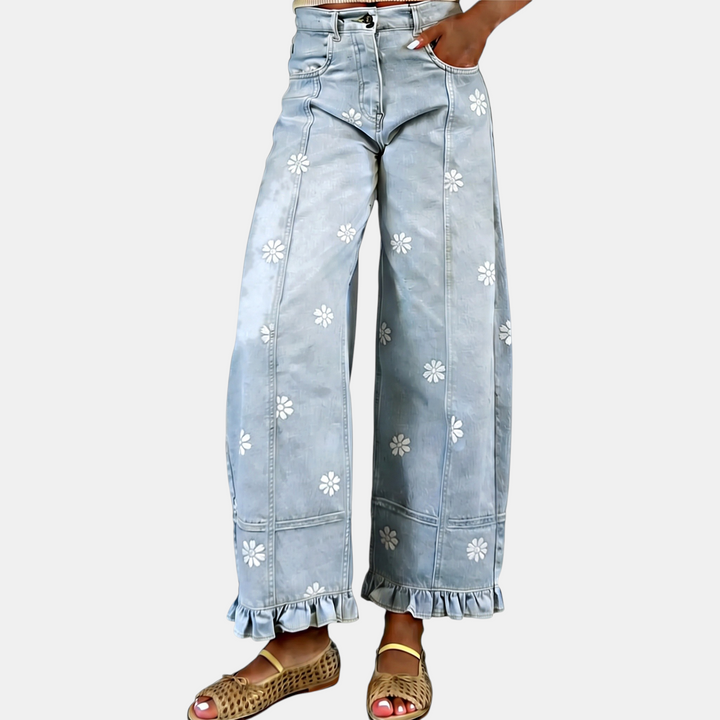 Light Blue Floral