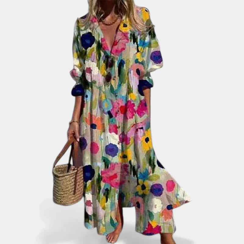 MELISSA | Chic Boho Maxi Dress