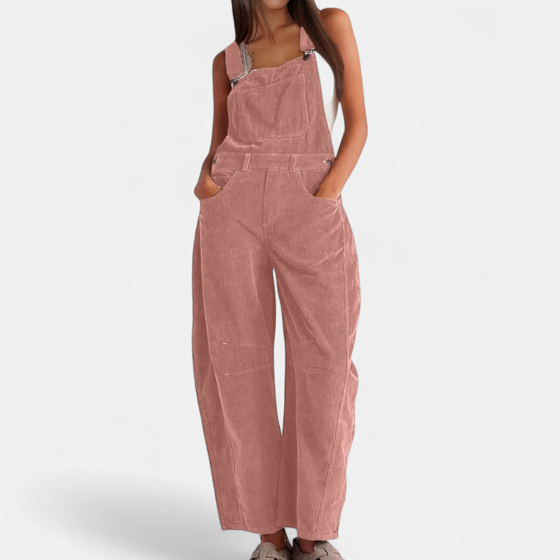 ROSALYN | Effortless Wide Leg Overalls Jumpsuit